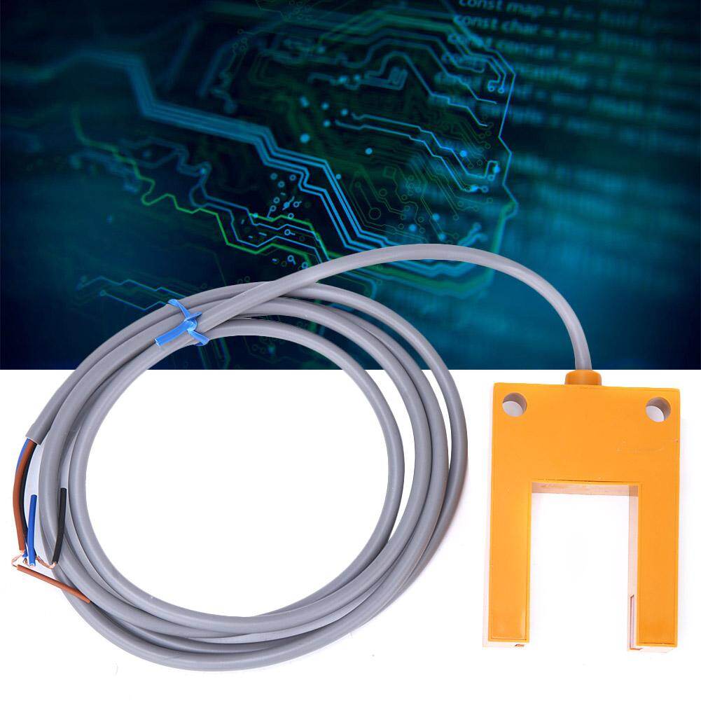 chasoee BERM® E3S-GS30E4 DC10-30V Photoelectric Switch NPN 3-wire Groove Shape Sensor Switch