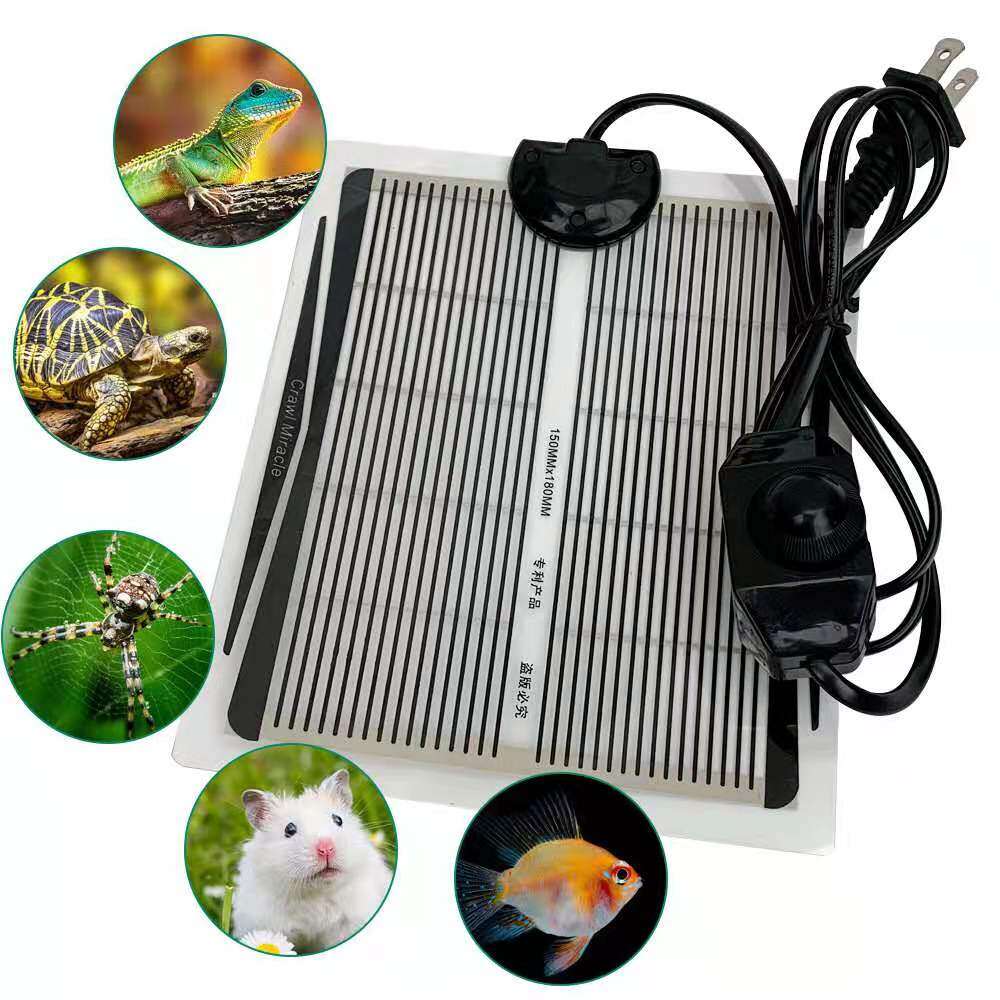 Reptiles Heat Mat With Adjustable Temperature Controller Warm Pad ...