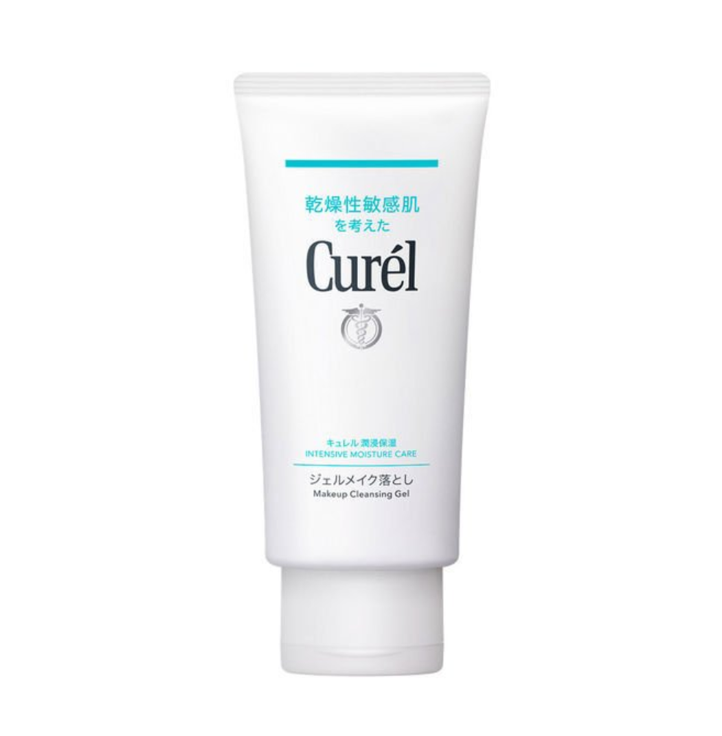 [Japan100%Authentic] Curel Gel Makeup Remover 130g KAO /makeup remover gel /ceramide contains /sensitive skin /pore care
