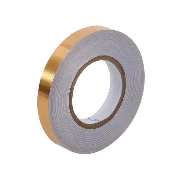 ELEGANT Home Decor 50x0.05m Gap Sealing Foil Tape Waterproof Gold