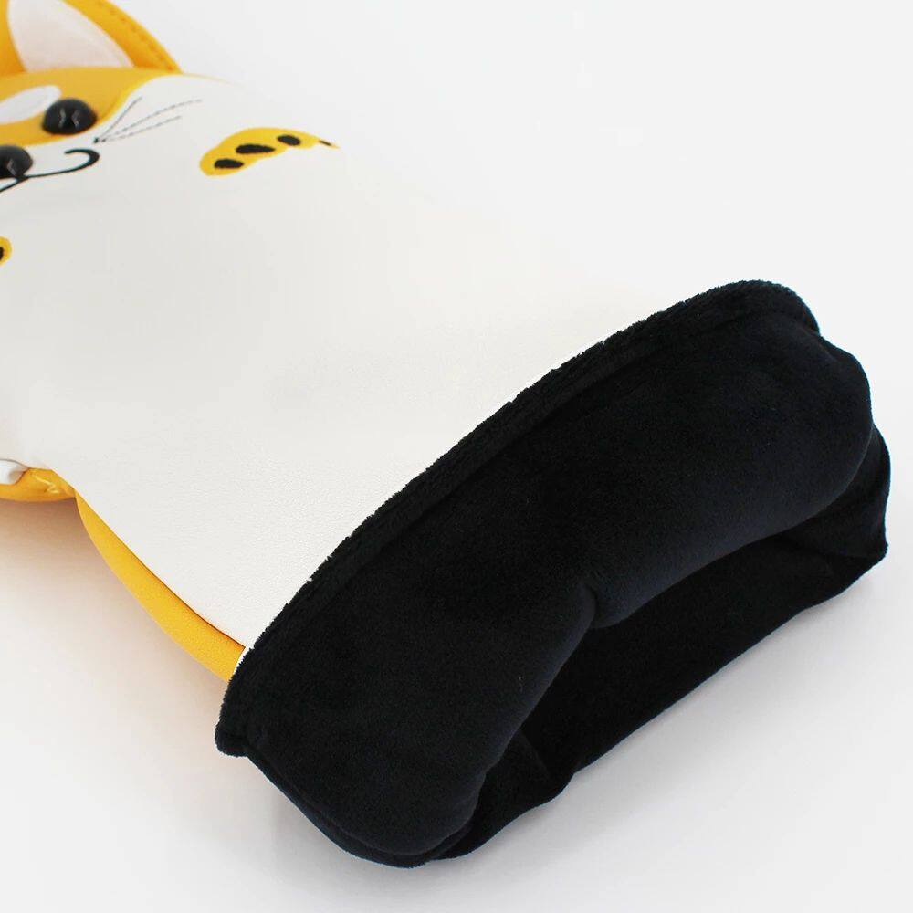 YHDFX Golf Protective Covers Waterproof PU Leather Protector Golf Putter Cover Number Tag for Driver Fairway Wood Driver Headcover Golf Wood Head Covers Golf Club Headcover Golf Club Headcovers