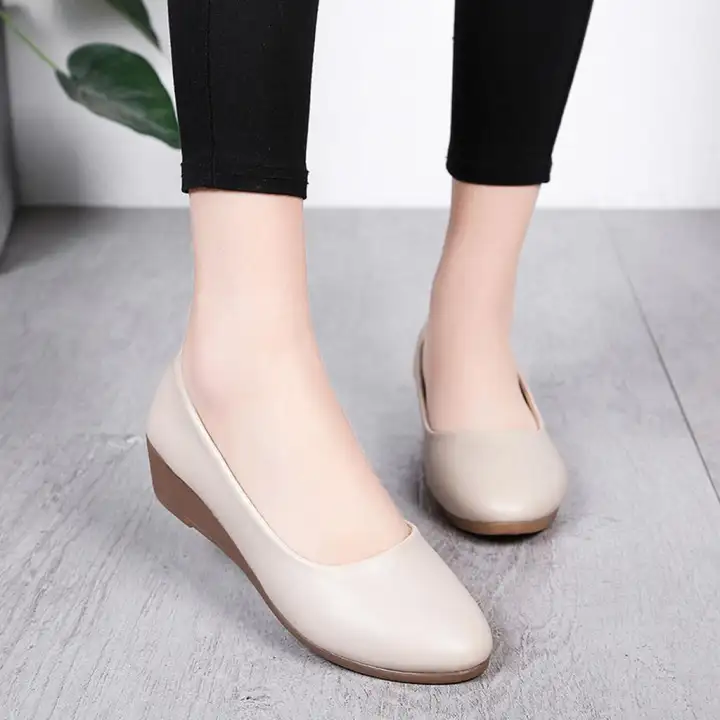 wedge pumps for work