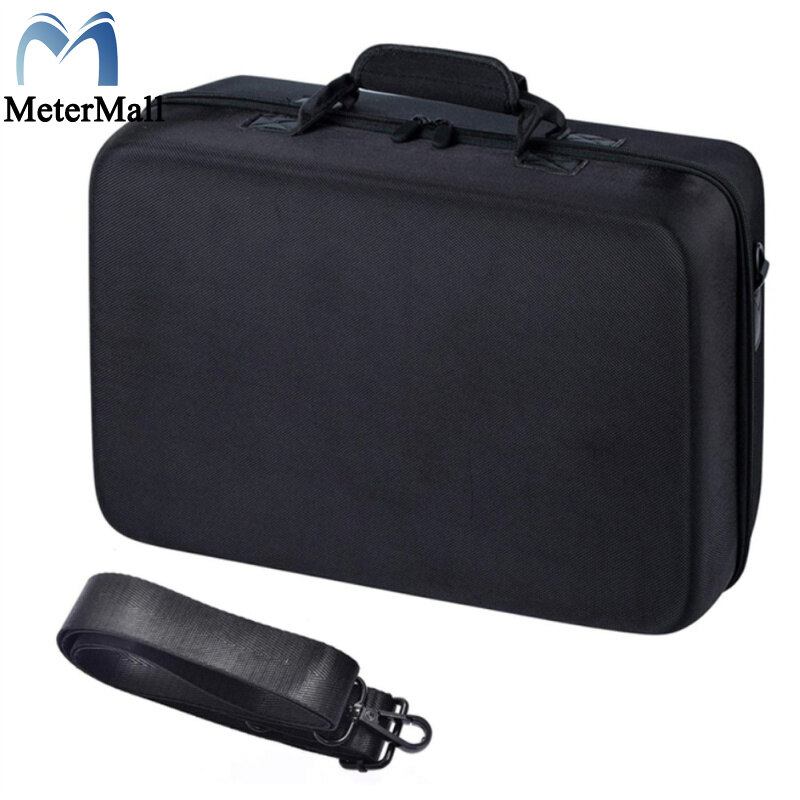Protective Travel Storage Shoulder Bag Game Console Controller Headphone Waterproof Organizer Hard Shell Carrying Case Compatible For Ps5