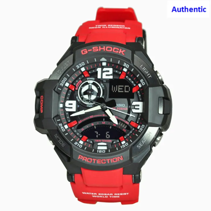 g shock red band