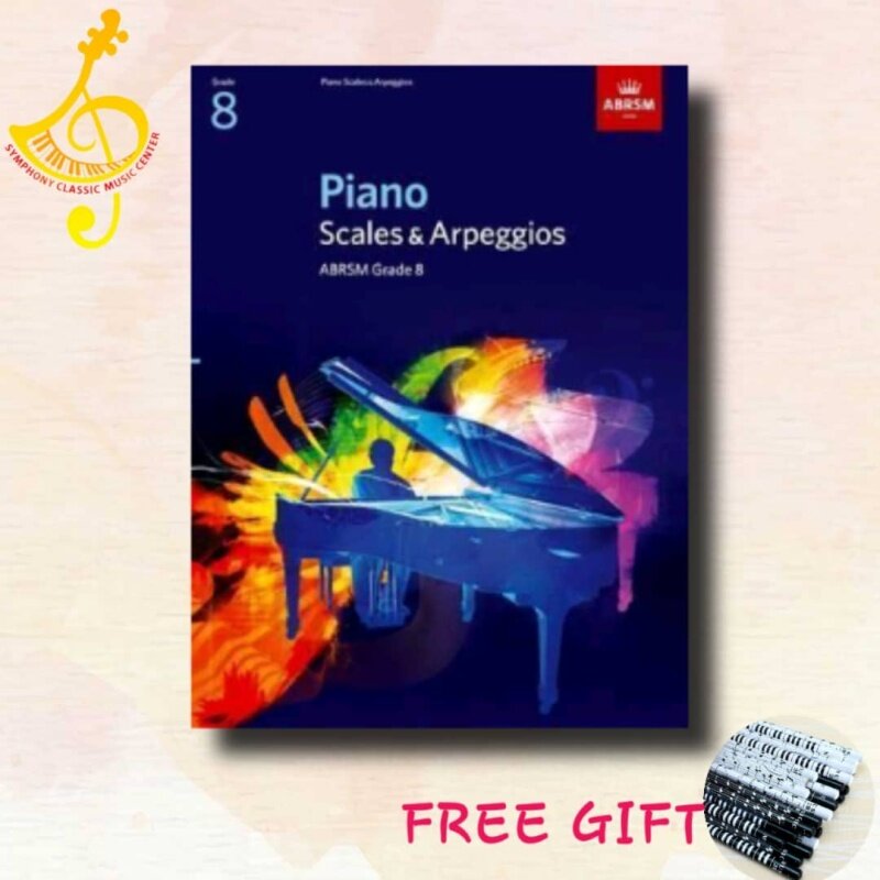 ABRSM Piano Scales & Arpeggios, Grade 8 Malaysia