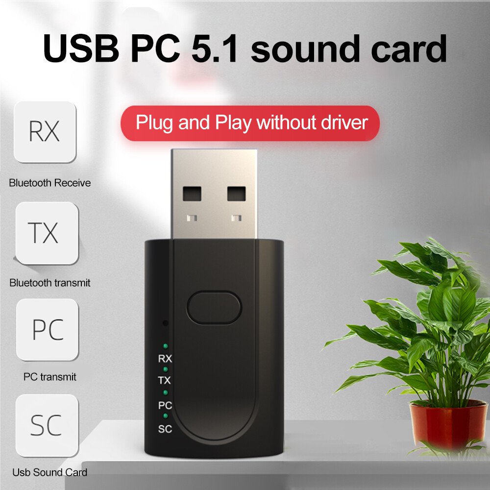 KEBETEME USB Wireless Bluetooth 4.2 Audio Receiver 3.5mm Jack Stereo Music Audio Adapter Sound Box Dongle For Phone Home DVD PC Speaker Headphone MP3