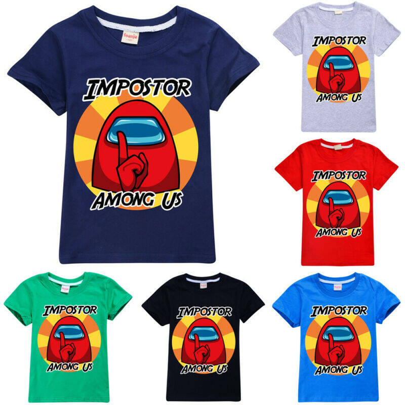 Adele New Kids Boys Girls T-Shirt Gaming Tee Xmas Gift Among Us Game Impostor Crewmate
