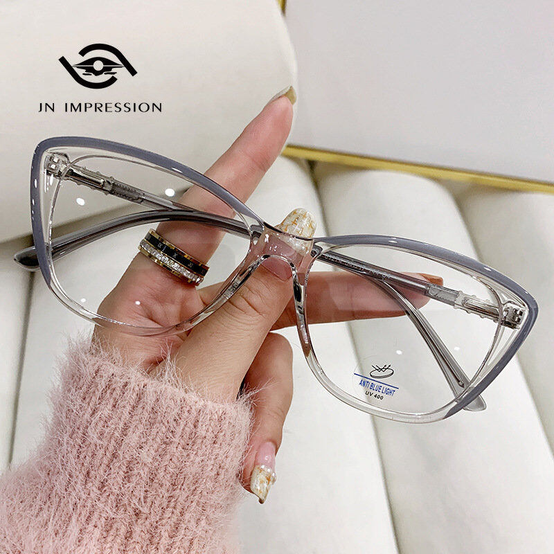 JN IMPRESSION New TR90 material glasses anti-blue light computer glasses