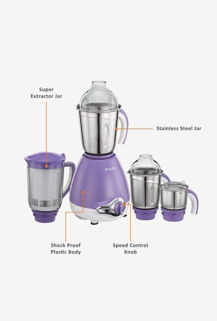 Mg 176 Preethi Lavender Mixer Buy Preethi Classic MG 207 600 Watt