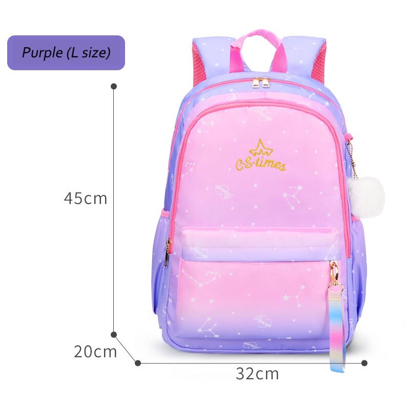 Fancy school discount bag for girls