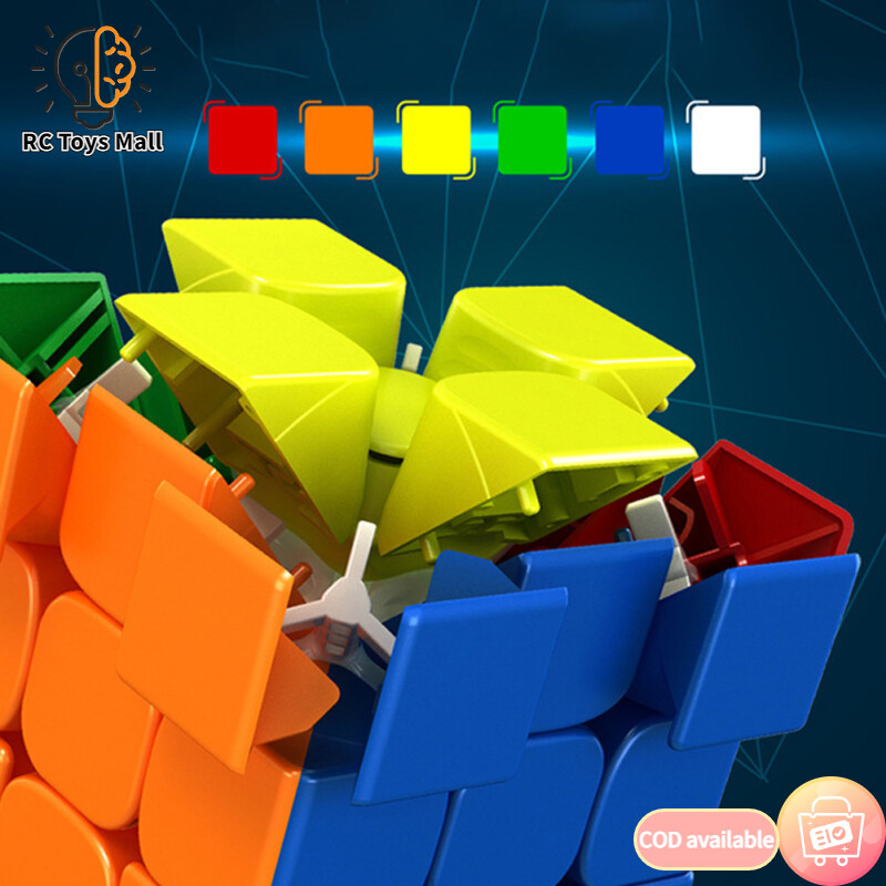 Moyu RS4M Magnetic Speed Cube 4x4 Stickerless Magic Cube Puzzle Toy