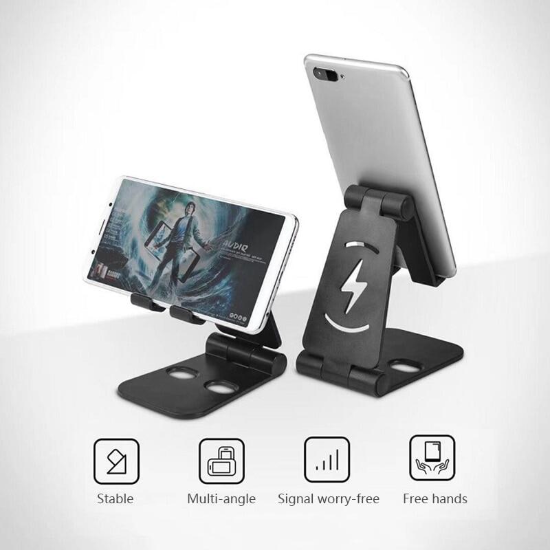 Zeallion Giá Đỡ Điện Thoại Di Động Có Thể Điều Chỉnh Điện Thoại Để Bàn Giá Đỡ PC Mở Rộng Có Thể Gập Lại Dành Cho Điện Thoại Thông Minh iPhone Huawei Samsung Xiaomi Oppo Vivo