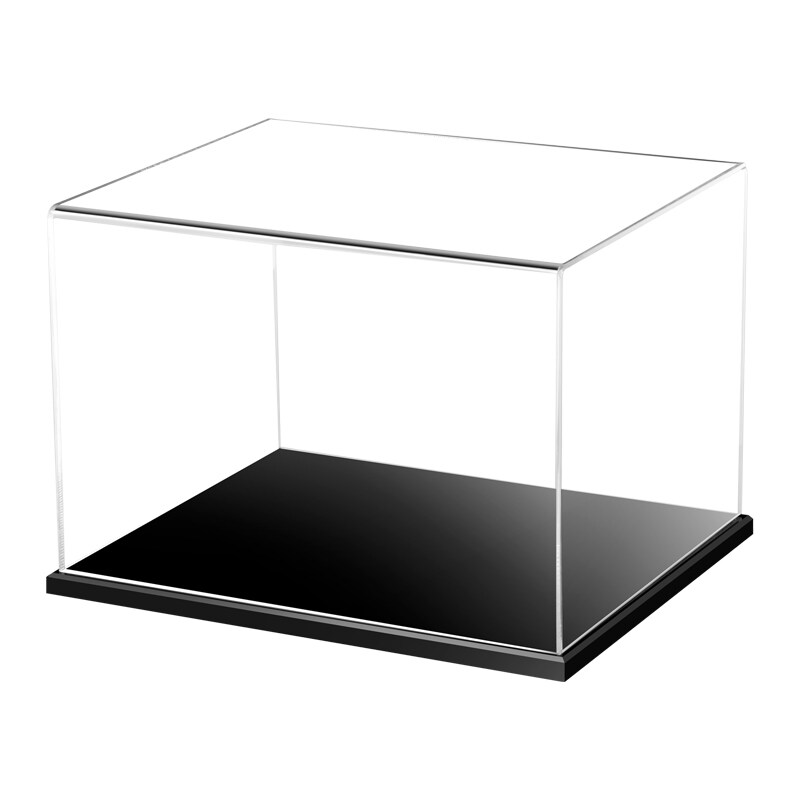 Transparent acrylic storage box gift box processing plexiglass flip