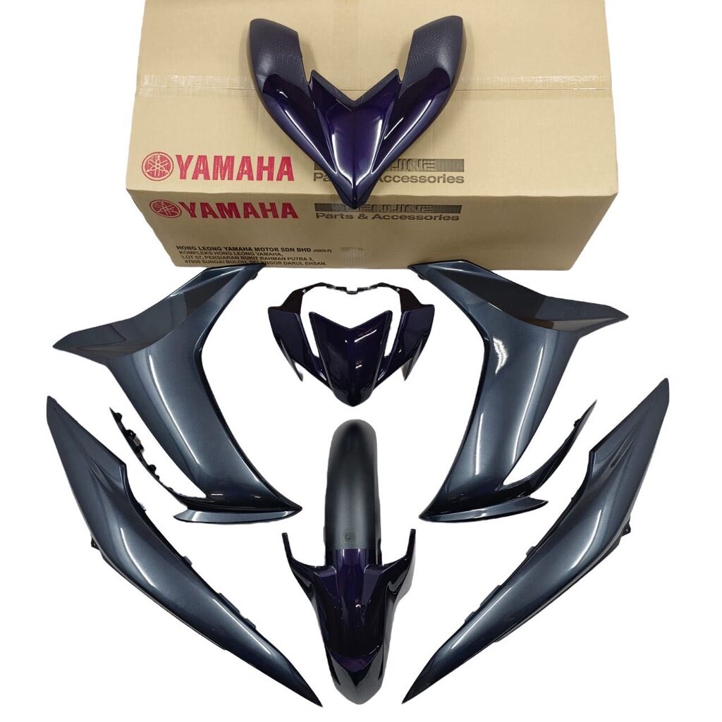 [YAMAHA] LC135 FUEL INJECTION LC135 V8 COVER SET ORIGINAL VRC CYAN DNPM1 MDNMA BDKF000000 Lazada
