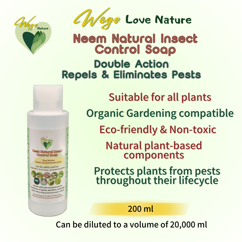 Wego Neem Natural Insect Control Soap (200ml) | Lazada