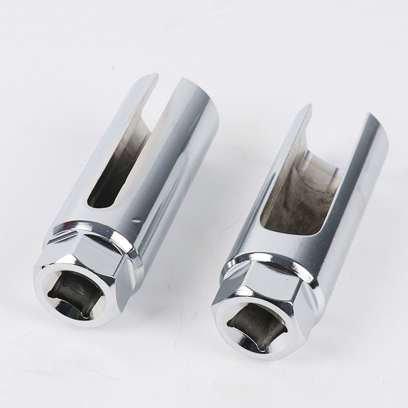 Farfi Oxygen Sensor Remover High Hardness Corrosion Resistant Electroplated Surface Car Maintenance Professional Oxygen Sensor Socket Remover Gadget Factory Supplies Car Socket Wrench