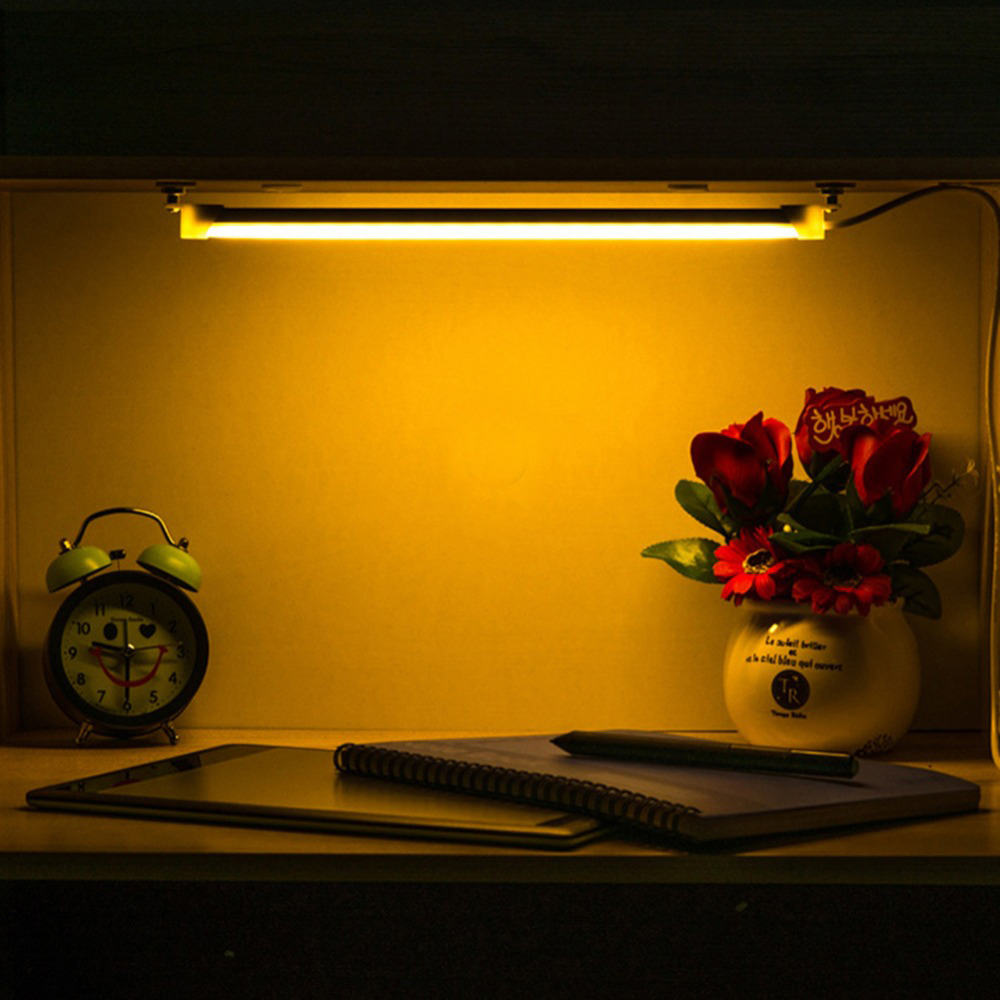 Thanh Cứng LED 5V 20-52CM, Dải Đèn USB Đèn Đọc Sách, Ống Đèn Tủ