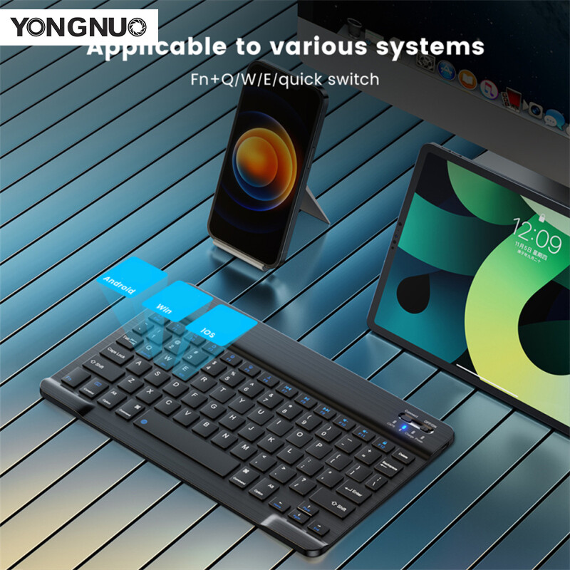 Bộ Chuột Bàn Phím Mini Không Dây Tương Thích Bluetooth Có Thể Sạc Lại Tương Thích Cho Android Ios Windows
