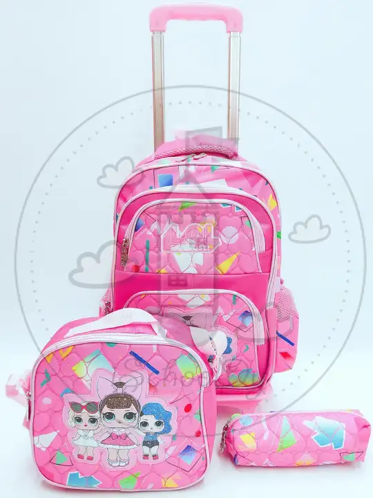 lazada trolley school bag
