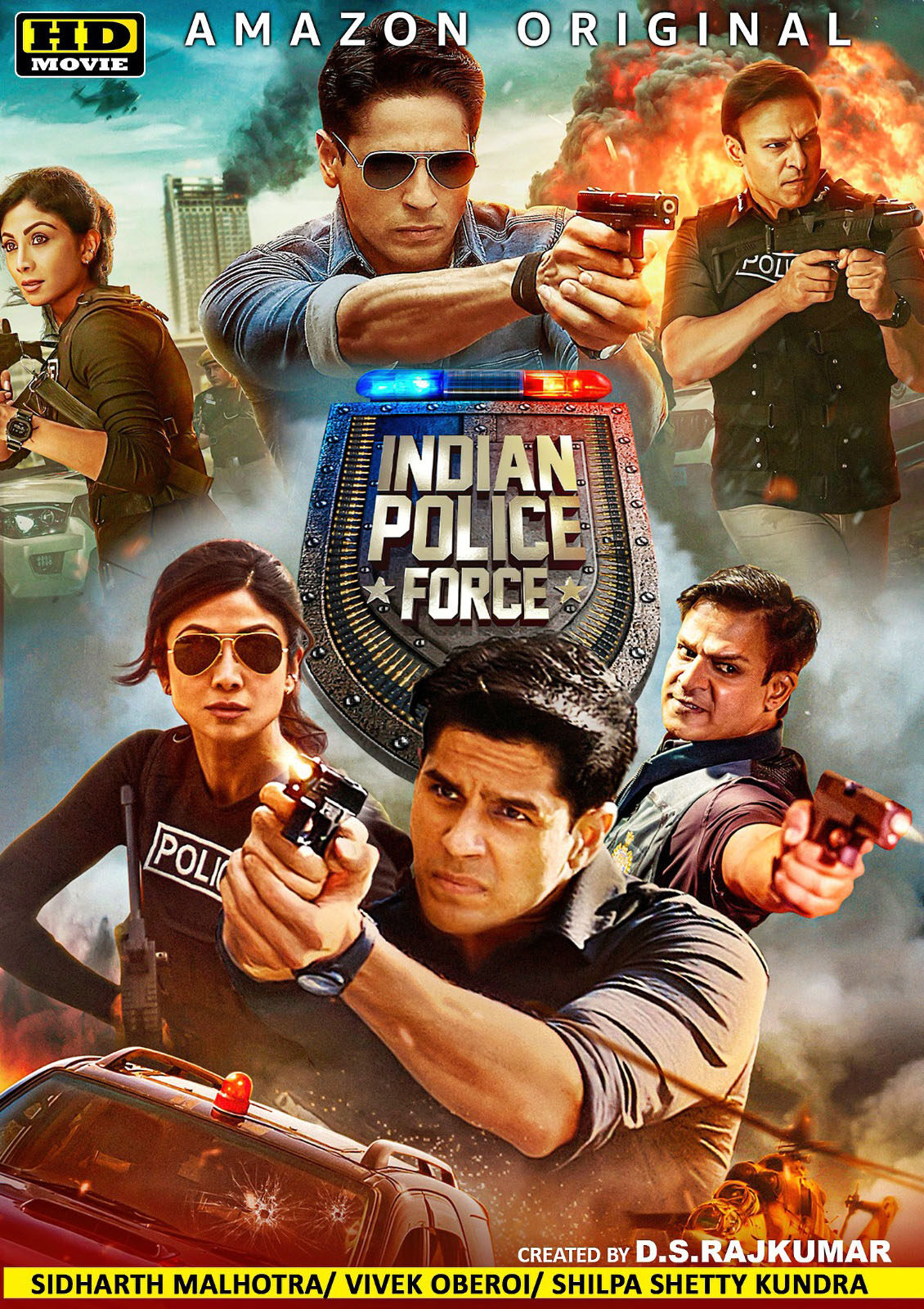 Indian Police Force 2024 S01 Ep 01 07 Dvd Movie Lazada