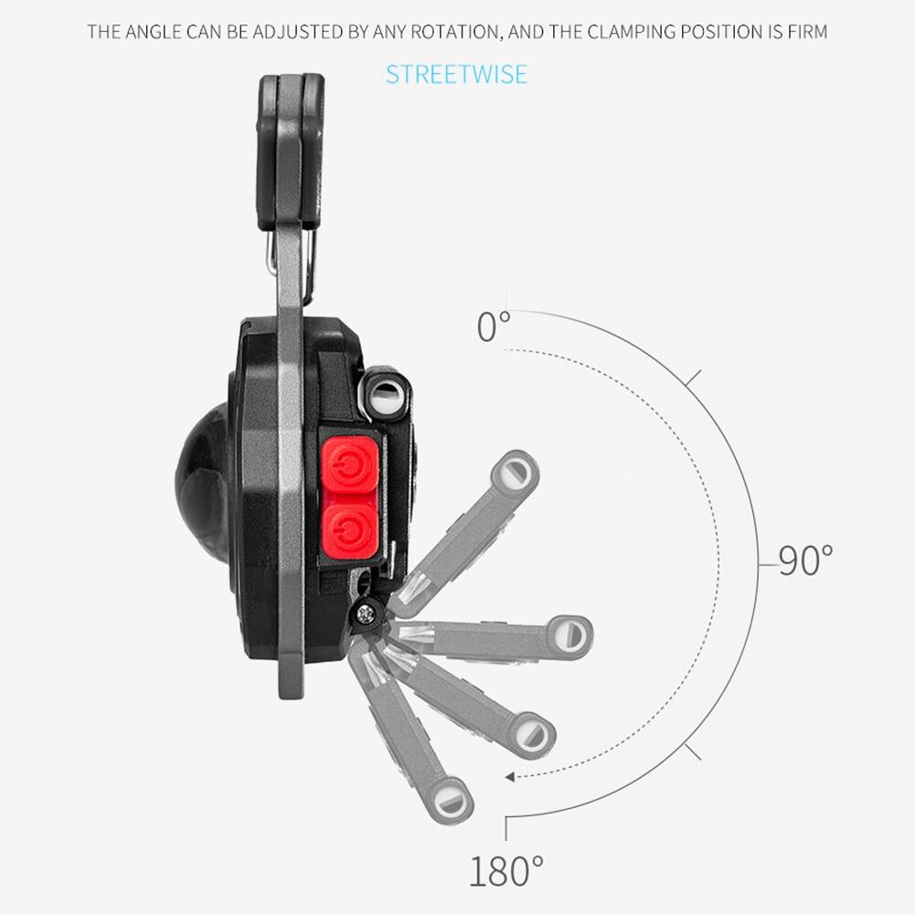 Cuguu cob work light multi-function rechargeable flashlight 3 gear screwdriver LED lamp key chain for camping