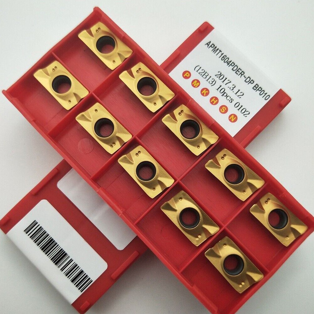 Dụng Cụ Chèn Phay Cắt APMT1604PDER-DP Cacbua Thay Thế Độ Bền