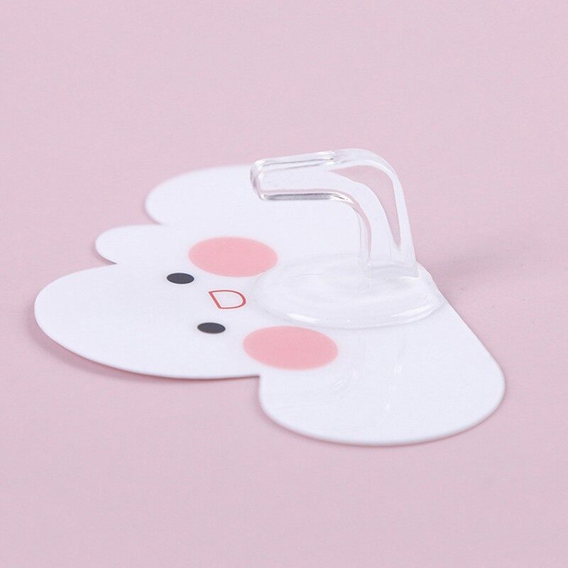 Houseeker schnappy 3pcs Cloud Shape Wall Hooks Hanger Self Adhesive Hooks Kitchen Bathroom Accessories