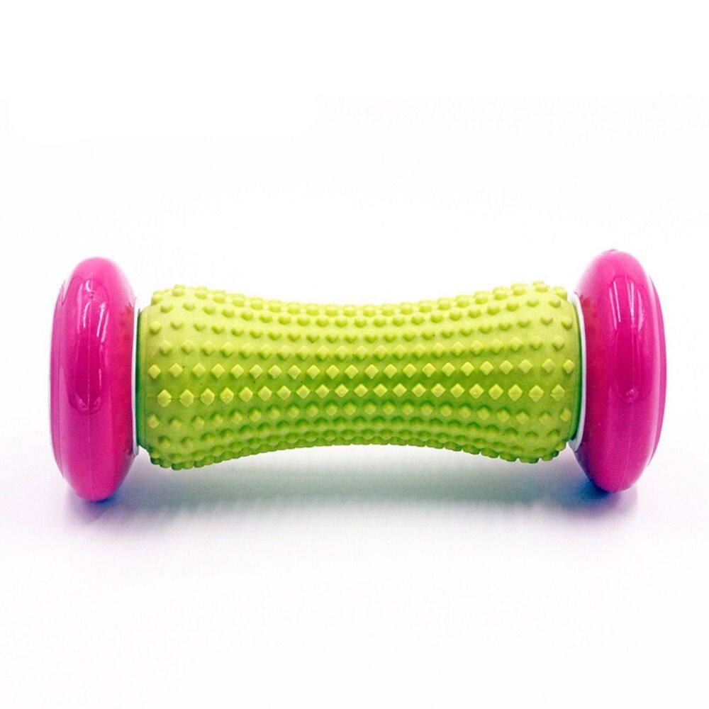 XUNXUAN Leg Shoulder Soft Rubber Relieve Fatigue Yoga Meridian Massage Trigger Point Therapy Deep Tissue Massage Health Care Feet Spa Stress Relief Massage Tool Feet Roller Wheel Foot Massage Roller Hand Foot Roller