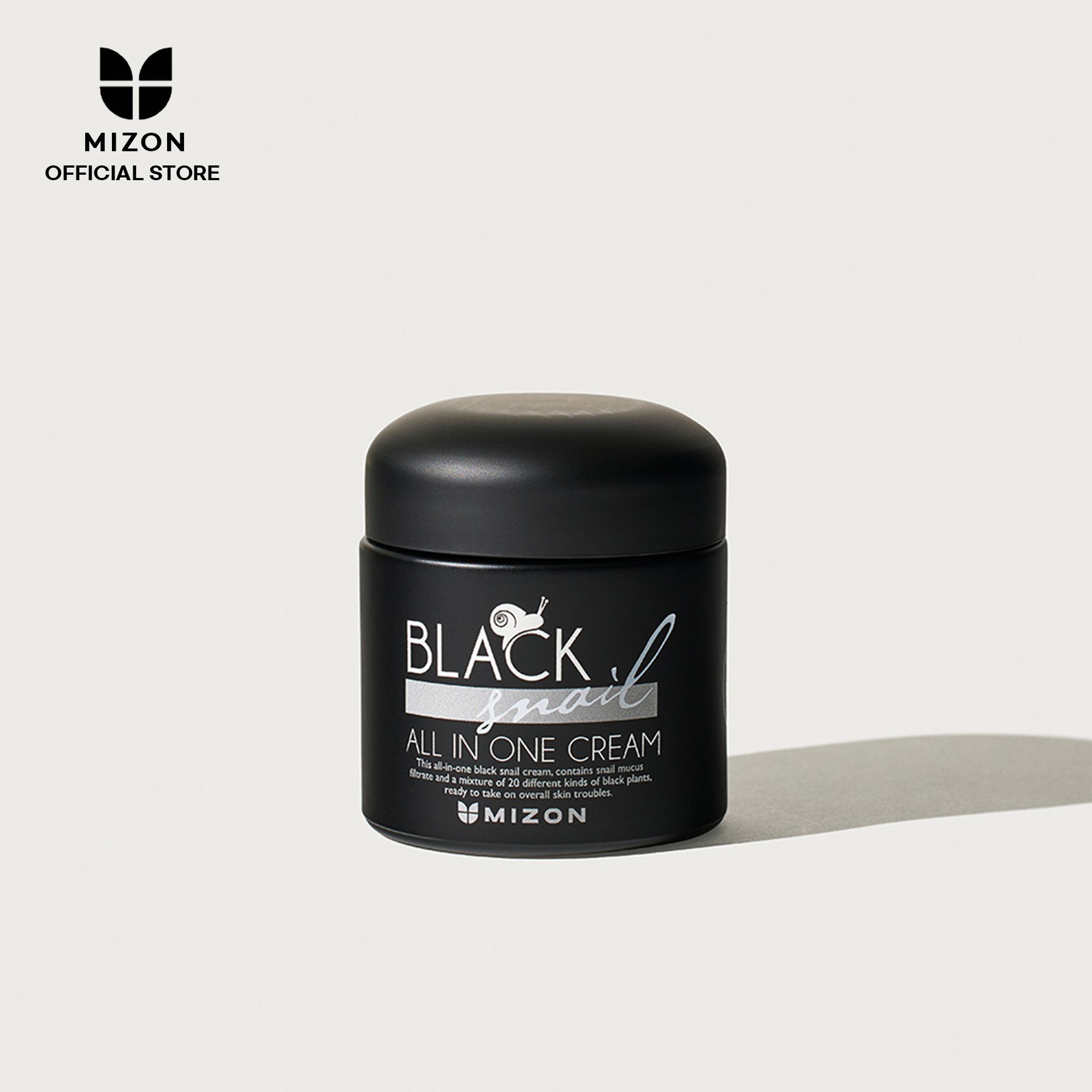 Mizon Black Snail All in One Cream - Multi-Functional Facial Skincare for Revitalized Skin, Restores Youthful Radiance, Suitable for all skin types