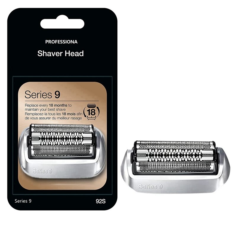 92s replacement head compatible with braun series 9 electric shaver 9290cc,9291cc,9370cc,9293s,9385cc,9390cc,9330s,,9296cc