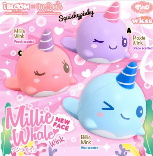 mini millie the whale squishy