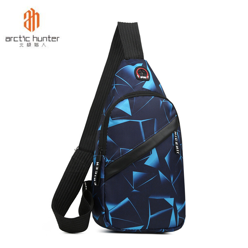 ARCTIC HUNTER túi nam túi xách nam túi đeo Túi Đưa Thư Một Vai Hợp Thời Trang Cho Nam Ba Lô Nhỏ Vải Bố Thường Ngày