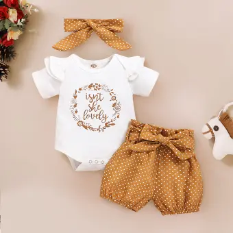 baby girl clothes with ruffles