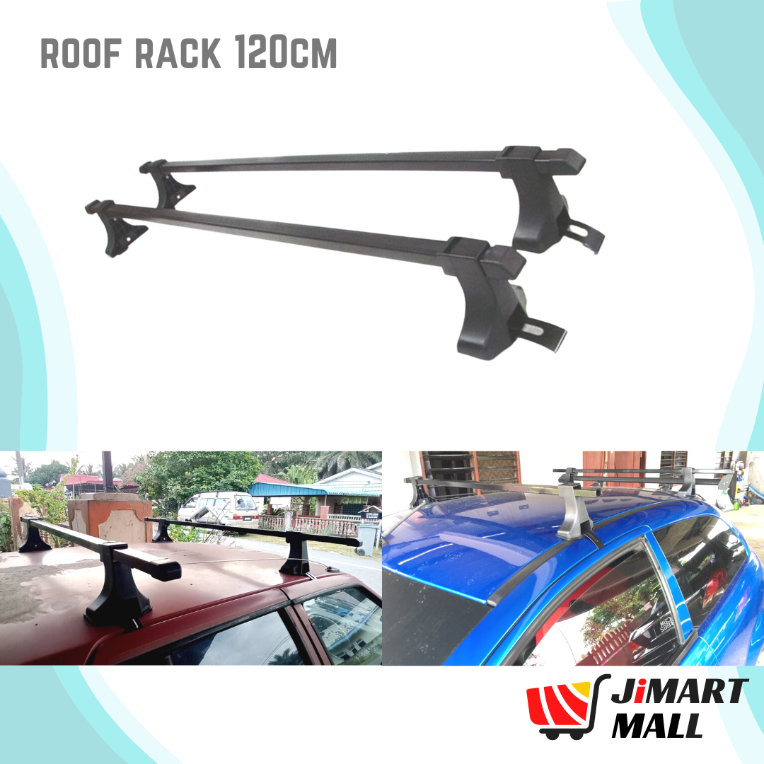 Cm Car Universal Roof Rack Carrier Cross Bar Lock Rak Bumbung Kereta Adjustable Top Roof Hook