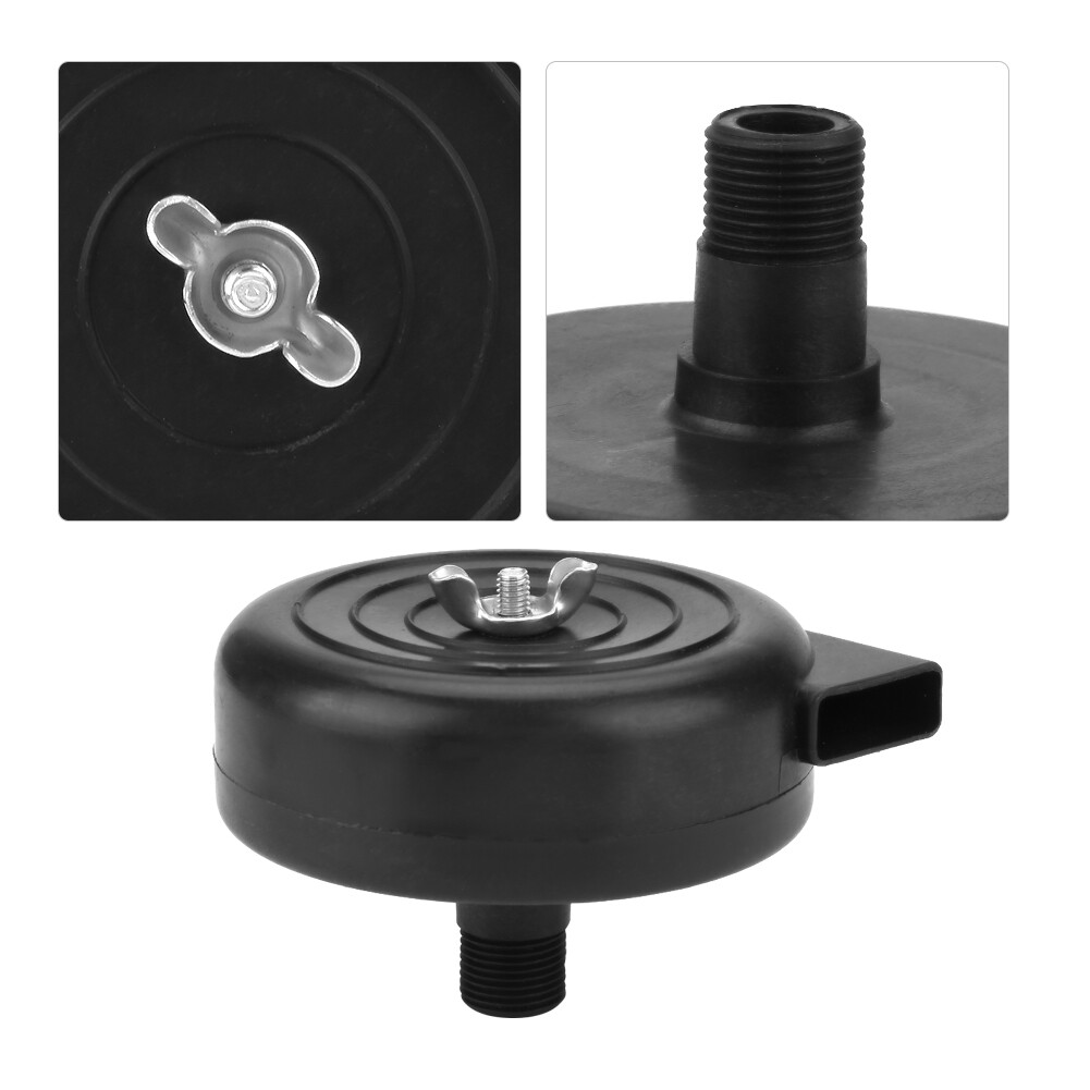 Air Compressor Filter Silencer 16mm 3/8PT Plastic Male Thread Air Compressor Intake Filter Noise Muffler Silencer