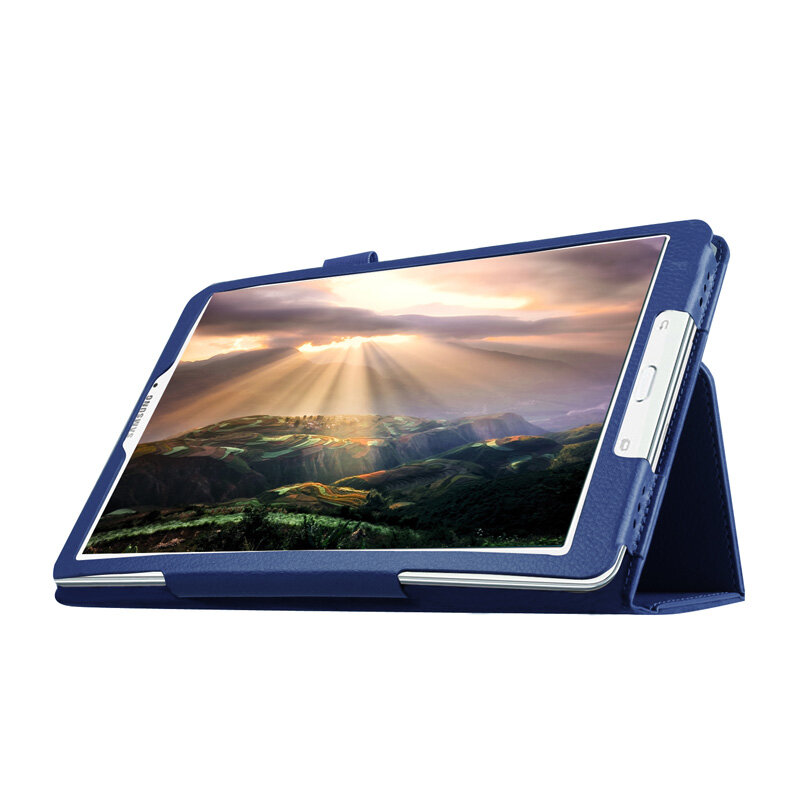 Protective case for Samsung Galaxy Tab E 9.6 inch leather case SM-T560 SM-T561 bracket shell