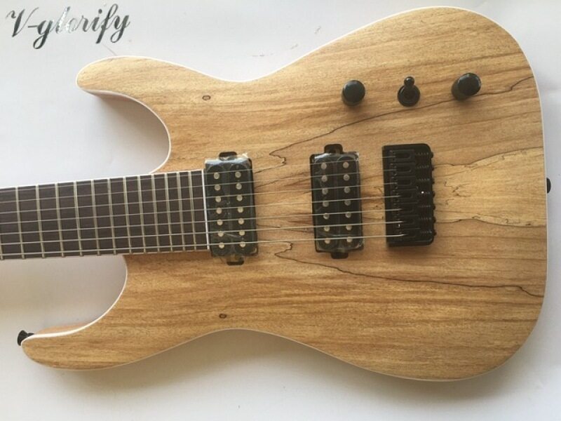 high quality 7 string electric guitar map wood top Malaysia