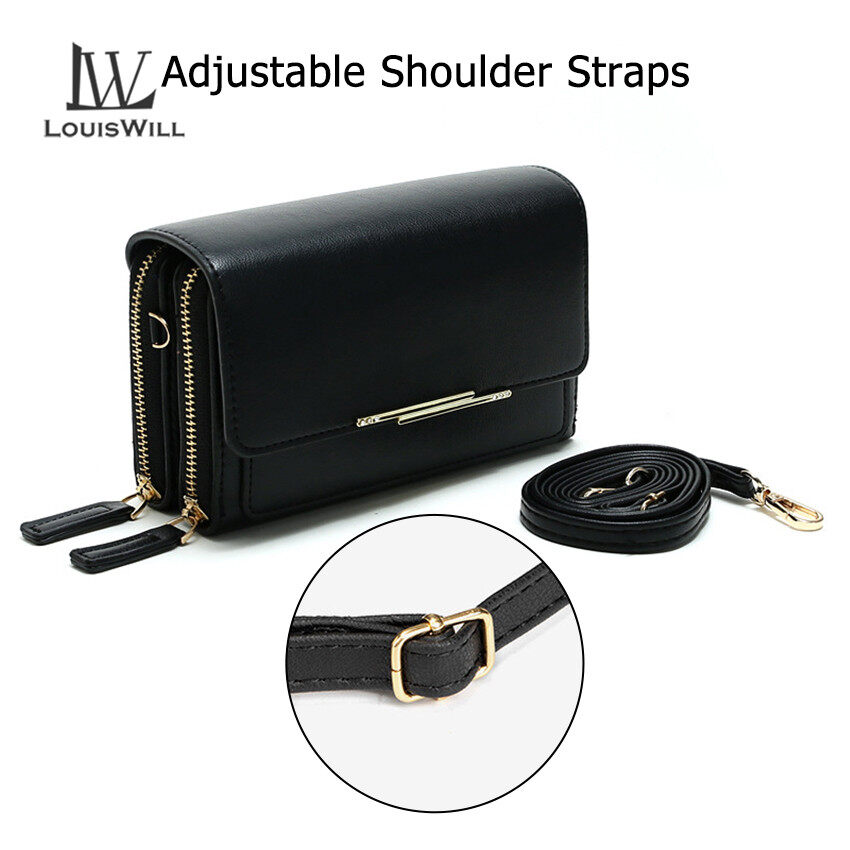 LouisWill Women Bags Large-capacity Adjustable Double Zips Layers Multi-function Shoulder Bag Women Fashion Messenger Bag Purse Card Holder Square Bag Cloth Pattern Flap snap closure Mini Cross Body Bag