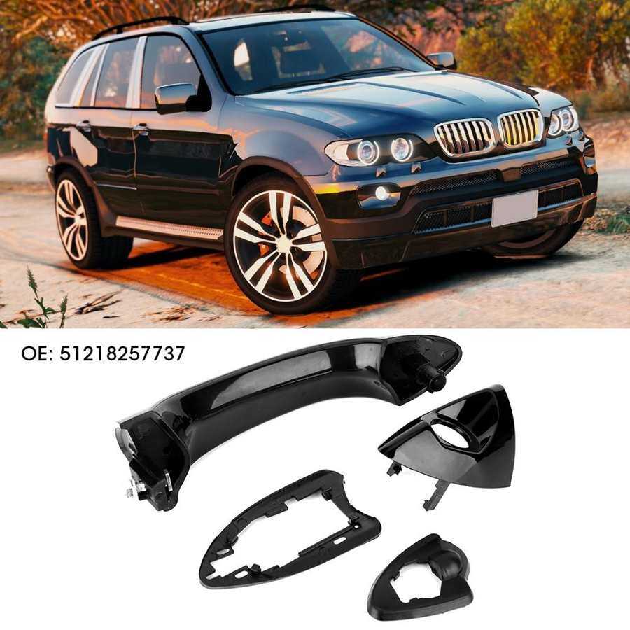 Car Driver Side Front Left Outside Exterior Door Handle Fit For BMW E53 X5 2000 2001 2002 2003 2004 2005 2006 51218257737