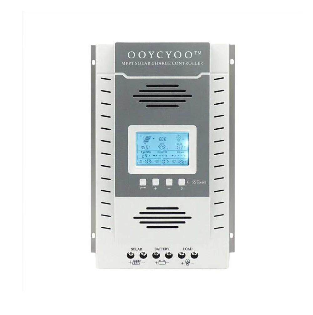 Y/&H 60A MPPT Solar Charge Controller Max 96V Input Solar Panel,12V 24V Battery Regulator of LCD USB Bulk Floating Constant Charger