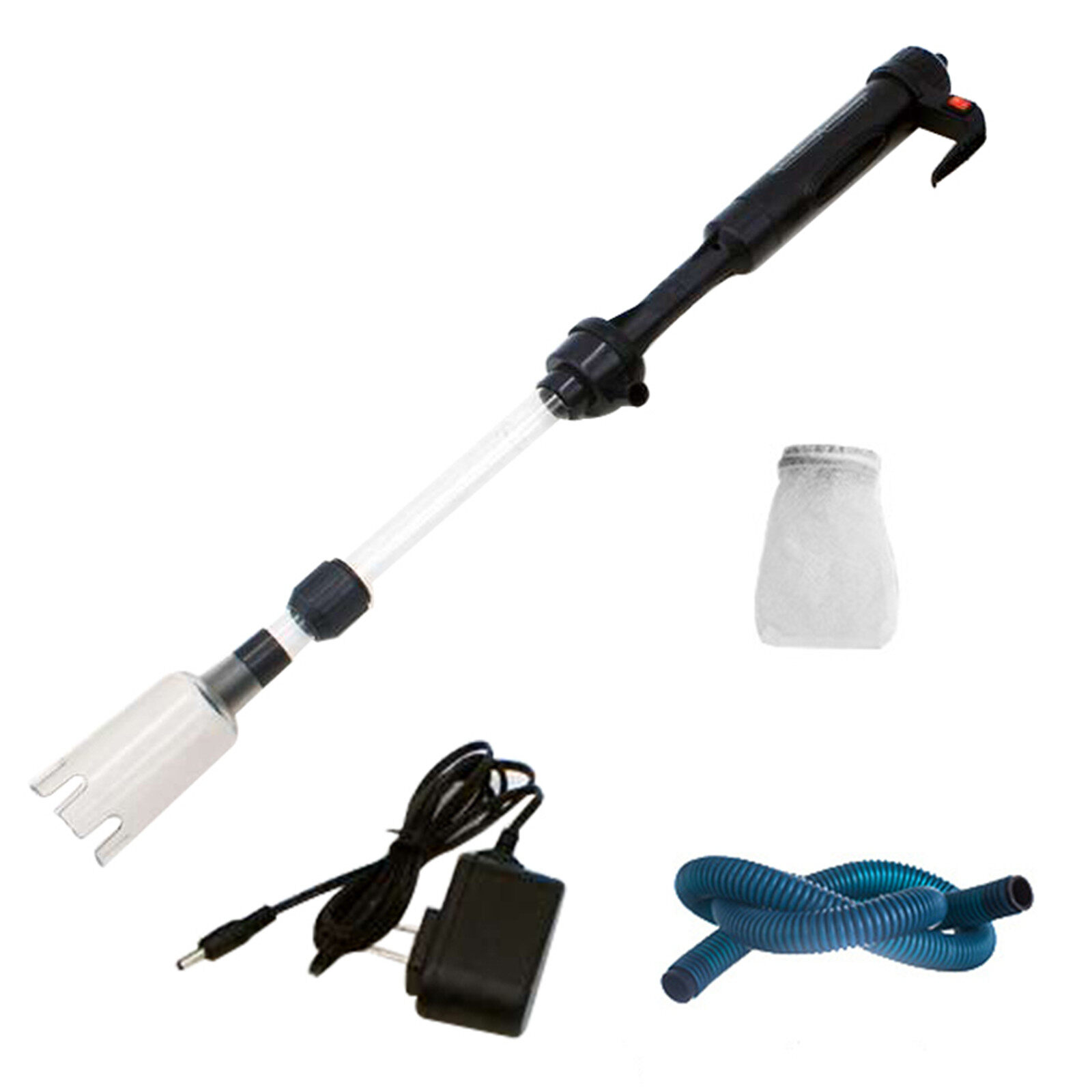 ⭐️【High Quality+In Stock】⭐️220V Powerful Suction Aquarium Electric Syphon Operated Fish Tank Sand Washer Vacuum Gravel Water Changer Siphon Filter Cleaner