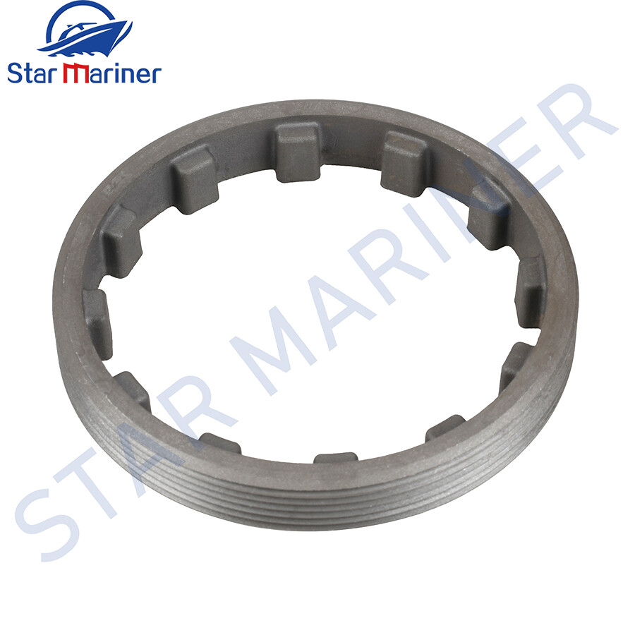6g5-45384-00 lock ring nut outboard lower unit ei replaces for yamaha outboard motor 6g5-45384 boat engine aftermarket parts