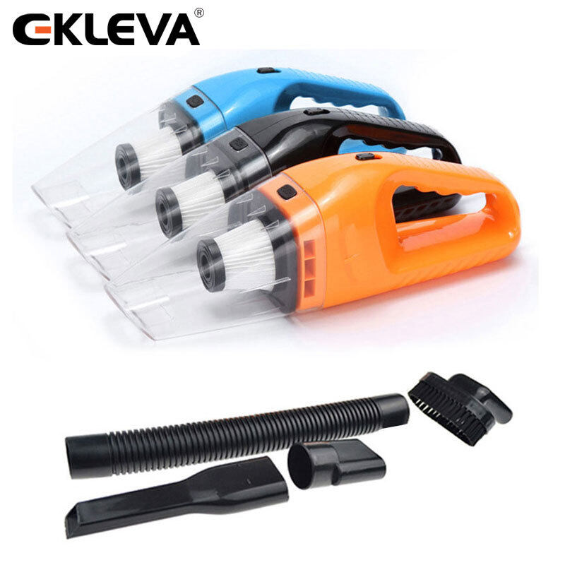 Máy Hút Bụi Ô Tô EKLEVA, Máy Hút Bụi Mạnh, Máy Hút Bụi Tự Động 12V 120W, Máy Hút Bụi Cầm Tay 6 Trong 1 Với Dây Nguồn 5M