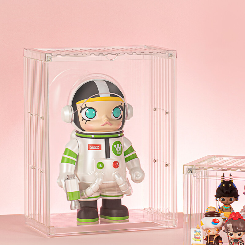 POP MART 400% Display Box Transparent Assembled Container（not included Blind Box）