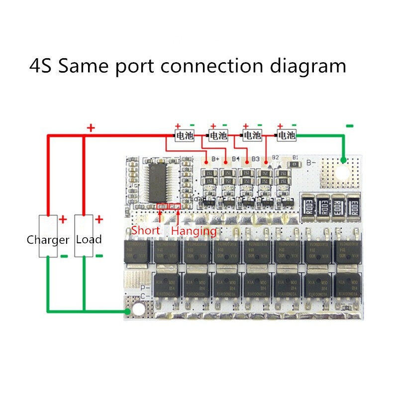 5S 4S 3S BMS 100A 21V 18V 16.8V 12V 18650 Li-Ion LMO Ternary Pin Lithium Mạch Bảo Vệ Hội Đồng Quản Trị Cân Bằng Sạc