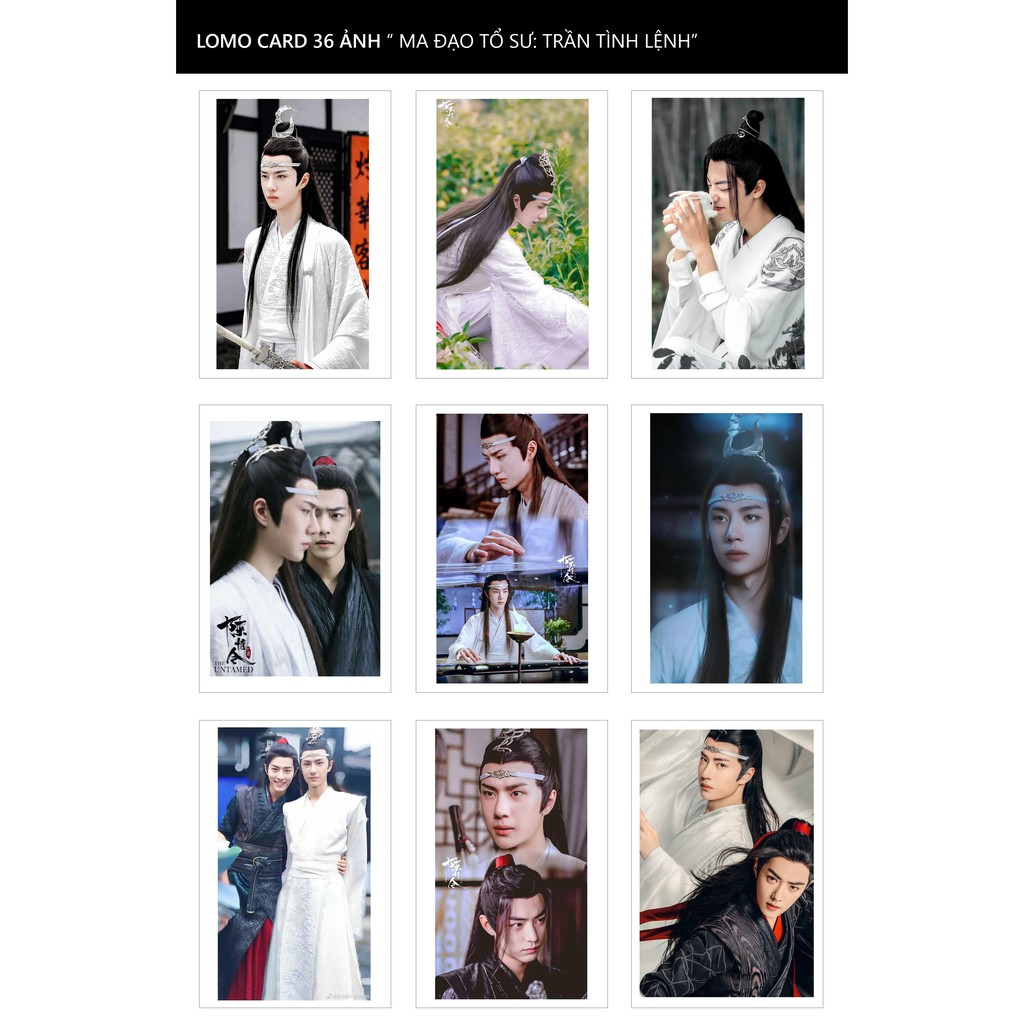 Lomo card 36 ảnh trần tình lệnh
