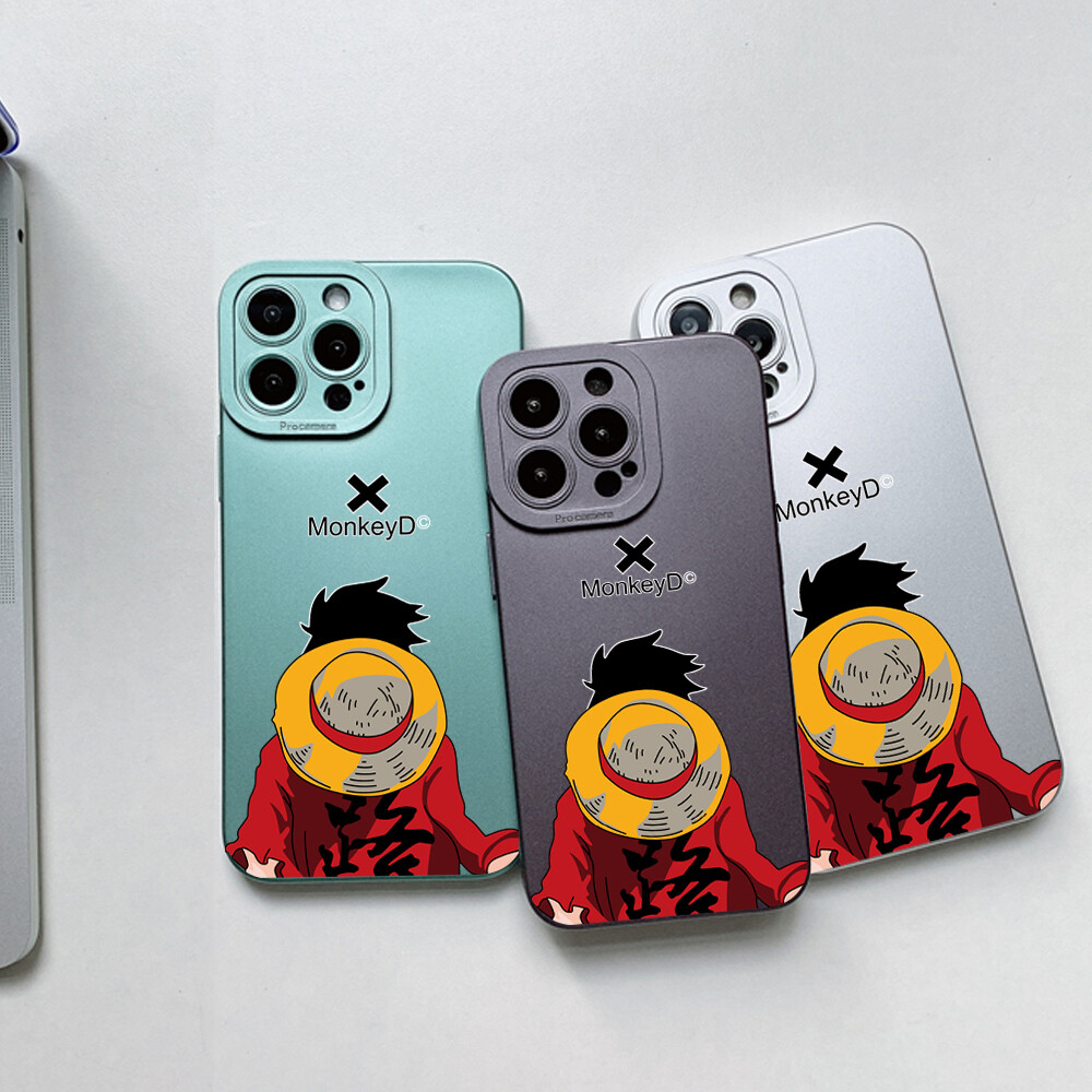 UCUC Case For Xiaomi Redmi Note 11S Note11 Pro 4G/5G Redmi Note 10S Redmi Note 10 5G/4G Redmi Note10 Pro Casing Cartoon Anime Luffy Full Cameras Cover Soft Silicone TPU Protective Shockproof Case