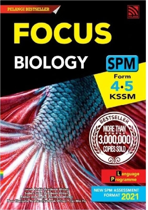 Pelangi: Focus SPM 2021 Biology (BI Version): 9789672930518 Malaysia