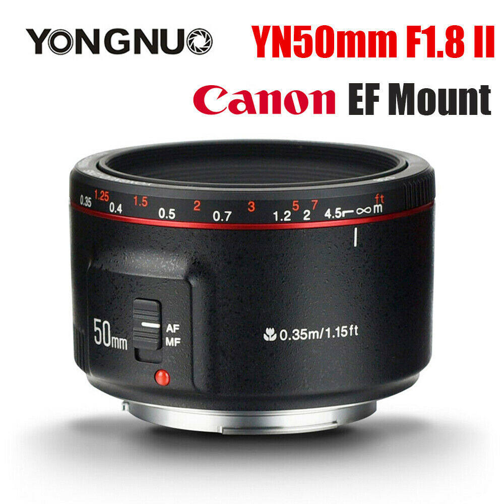 Yongnuo 50mm best sale 1.8 canon ii