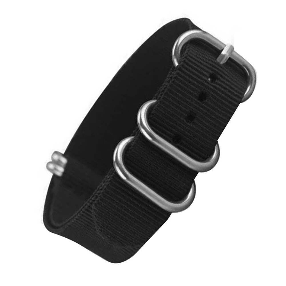 Ningxiang 16/18/20/22/24mm Replacement Nylon Universal Adjustable Watchband Wrist Strap